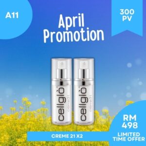 Cellglo Creme21 细亮霜 2 Bottles