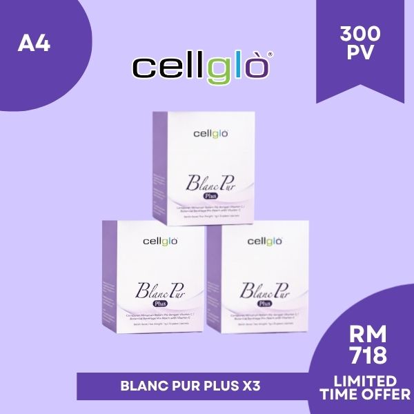 10 1 Cellglo Blanc Pur Plus 百宝龙 3 Boxes