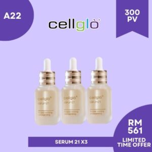 Cellglo Serum21 精华液 3 bottles