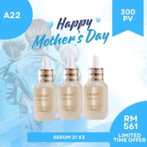 Cellglo Serum21 精华液 3 bottles