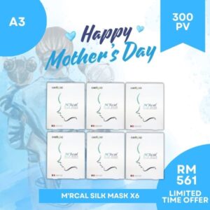 Cellglo M'Rcal Silk Mask 新肌蚕丝面膜 6 Boxes
