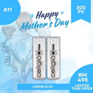Cellglo Creme21 细亮霜 2 Bottles