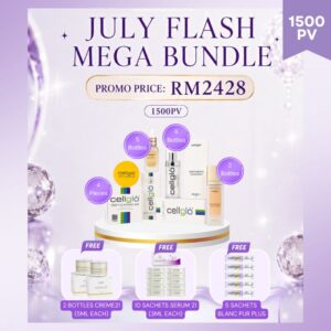 Cellglo Skinccare 1500 PV #01 July Flash Mega Bundle