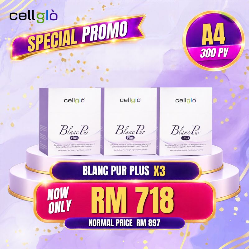 8 Cellglo Blanc Pur Plus (3 Boxes)